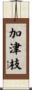 加津枝 Scroll
