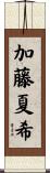 加藤夏希 Scroll