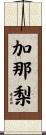 加那梨 Scroll