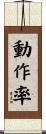 動作率 Scroll