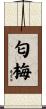 匂梅 Scroll