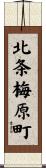 北条梅原町 Scroll