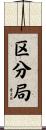 区分局 Scroll