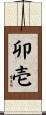 卯壱 Scroll