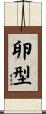 卵型 Scroll