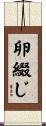 卵綴じ Scroll