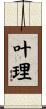叶理 Scroll