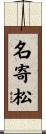 名寄松 Scroll
