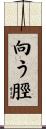 向う脛 Scroll