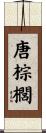 唐棕櫚 Scroll