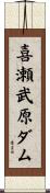 喜瀬武原ダム Scroll