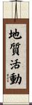 地質活動 Scroll