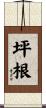 坪根 Scroll