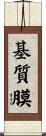 基質膜 Scroll