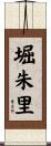 堀朱里 Scroll