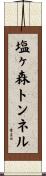 塩ヶ森トンネル Scroll