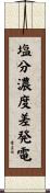 塩分濃度差発電 Scroll