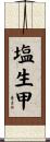 塩生甲 Scroll