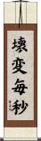 壊変毎秒 Scroll