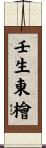 壬生東檜 Scroll