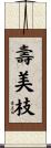 壽美枝 Scroll