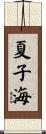 夏子海 Scroll