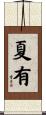 夏有 Scroll