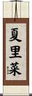 夏里菜 Scroll