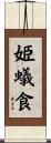 姫蟻食 Scroll