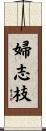 婦志枝 Scroll