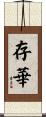 存華 Scroll
