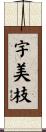 宇美枝 Scroll