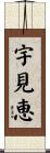 宇見恵 Scroll