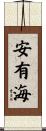 安有海 Scroll