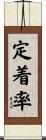 定着率 Scroll