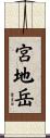 宮地岳 Scroll