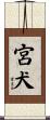 宮犬 Scroll