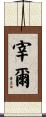 宰爾 Scroll