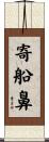 寄船鼻 Scroll