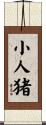 小人猪 Scroll