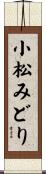 小松みどり Scroll