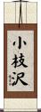 小枝沢 Scroll