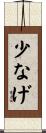 少なげ Scroll