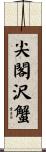 尖閣沢蟹 Scroll