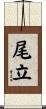 尾立 Scroll