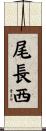 尾長西 Scroll
