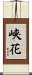 峡花 Scroll