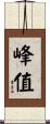 峰值 Scroll