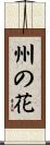 州の花 Scroll