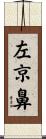 左京鼻 Scroll
